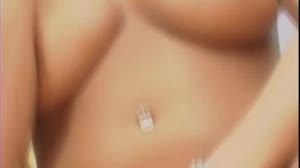 Sexy girl playing with her hot pussy