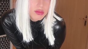 Complete transformation: sissy crossdresser learns feminization and tucking techniques