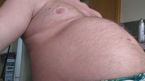 I am pumping up my big beautiful belly