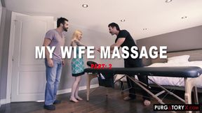 PURGATORYX My wifes massage part 2 with Cassie Cloutier