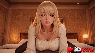 Lili Rochefort loves getting fucked by a big cock [AI]