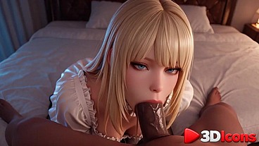 Lili Rochefort loves getting fucked by a big cock [AI]