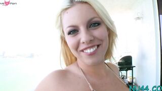 Big Boob Babe Britney AMBER Fucked Hard In POV Style - RedHead BigTit MILF