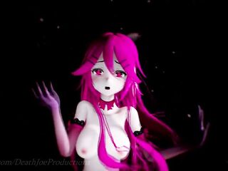 MMD R18 undressed Pink Yamakaze Shake it 105
