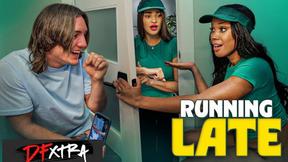 ”August Skye’s Muff Pounded in Wild Bathroom & Kitchen Fuck”