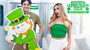 Sucking Leprechaun Cock on St Pattys Day - Princess Cum