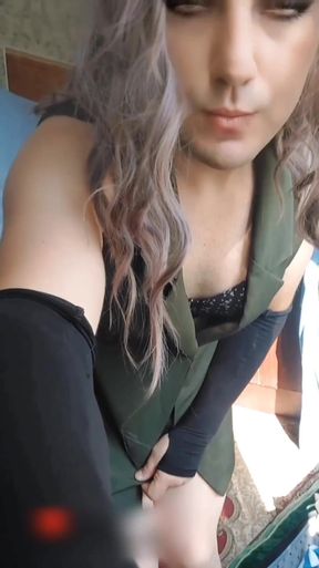 Big White Ass Big Butt Booty Boy Sissy Crossdresser Slut Turns You on.
