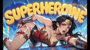 SUPERHEROINES - Victorious Superheroine in Torn Tight Spandex Costume, Pressing Boot on Chest Then Riding You Hard While Moaning Like Goddess (Erotic Audio)
