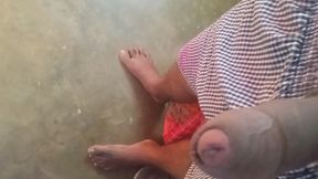 Big monster cock handjob  village indor  cum Discharge