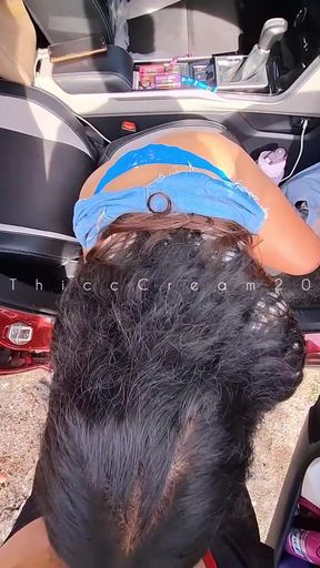 Backshots With Car Door Open