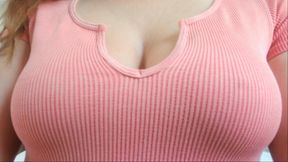 Natural Titty Tease IGNORE Part 2 with MistressVictoria (TIT WORSHIP) (CLOSE UP)