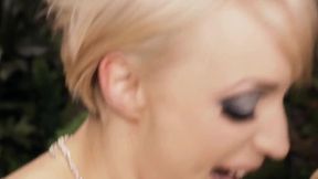 Farrah Fox Sucks The Soldier's Dick Clean After He Fucks Her