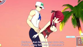 houshou marine cogiendo en la playa del sexo