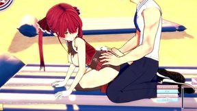 houshou marine cogiendo en la playa del sexo