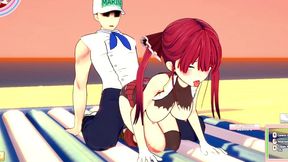 houshou marine cogiendo en la playa del sexo