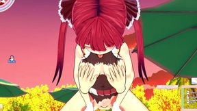 houshou marine cogiendo en la playa del sexo