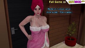 Two tgirl moms shagging two guy 3d animation futa male