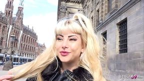 GERMAN SCOUT - REAL ROUGH ANAL SEX PICKUP CASTING FOR DUTCH TEEN KITANA