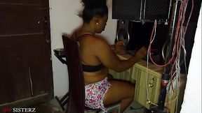 ALL ALONE WITH MY FEMALE PRODUCER THIS IS WHAT HAPPENED NEXT