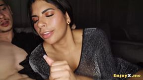 Ready for a wild night with Catherine Knight and her crew? Two studs dive into her during Black Friday&#x2019;s hottest sale