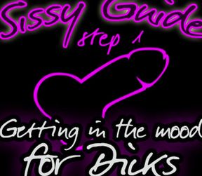 Sissy Guide Step 1 Getting in the Mood for Dicks