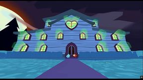 This Halloween Were Exploring the Haunted Brothel [Halloween Gay Hentai game PornPlay ] Ep.1 gloryhole double fun