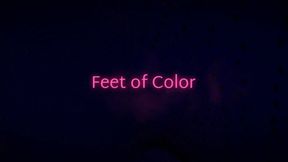 Fina's up-close foot worship