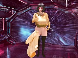 Juggsy Female Mask Sissy Whore