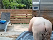 J'ai baiser ma femme dans le spa du chalet chez Bel-Air au mont Tremblant partie 2
