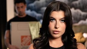 Natural and young blonde Lily LaBeau impaled by large hard dick