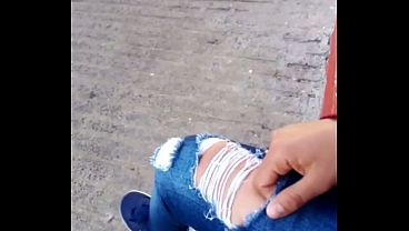 Sexo con una joven prostituta callejera
