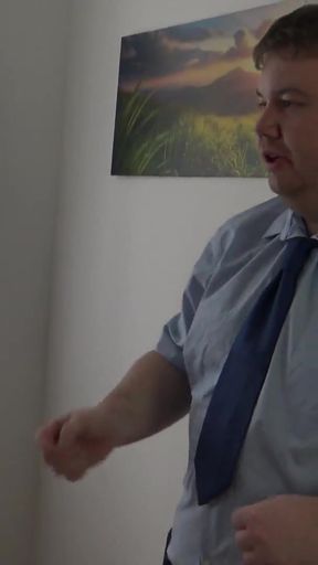 The new job with the dominant boss!   Clip 2