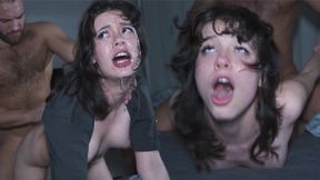Sluttish brunette Mia Stone takes a pounding in doggy style