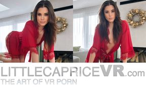 VIRTUAL REALITY UP CLOSE WITH LITTLE CAPRICE AT HOME - SQUIRT, BLOWJOB, FUCK