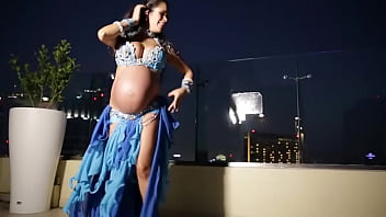 Pregnant Belly Dancer