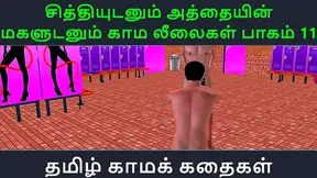 Tamil Anime Beauty Ignites Fiery Night Passions With Her Devoted Lover