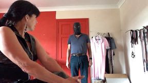 Sub Arrives In Chastity