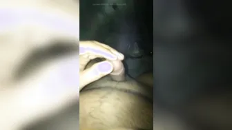 Asian Guy Strokes His Big Cock After Anal Play