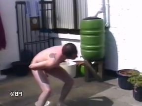 Outdoor vintage punishing from femdom woman