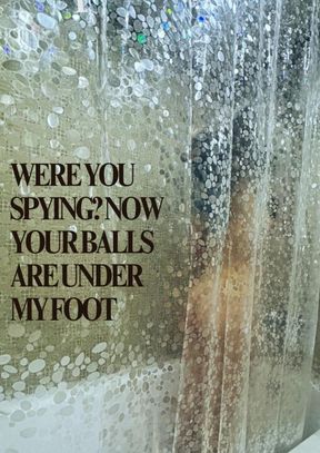 Caught the bastard peeping — SQUASHED the FUCKIN’ BALLS!