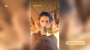 esposa rainha hotwife mamando bbc com pica preta e grossa e com o marido corno manso filmando
