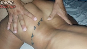 Marido filma esposa safada levando porra..