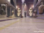 2 hot futa fucking bareback in public- Realtime!