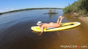 Blonde Milf Anal Solo on Webcam