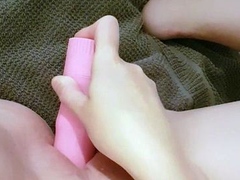 Sexy hottie Anetta Keys enjoys a solo toy masturbation