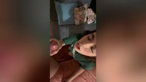 POV Homemade Sex with My Stepdaughter's Horny Slut