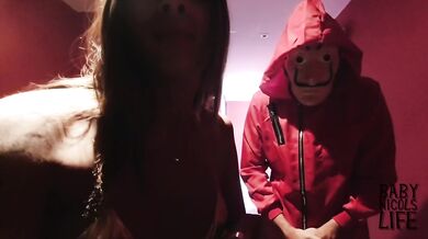 MONEY HEIST, CASA DE PAPEL DENVER CREAMPIED ME AND MAKE ME SQUIRT AT HOME!!