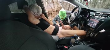 Hot Cruise, a Stranger Got Into My Pants and Fucked Me on the Highway Without a Condom in the Car