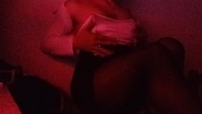 learning to be a sissy - trying on little clothes