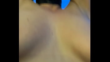Fingering my masked handcuffed wife